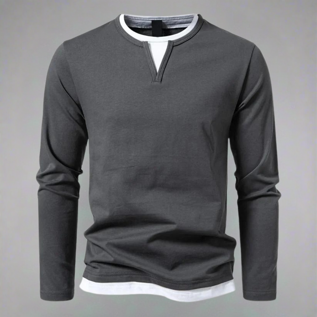 Ryan® - Long-sleeved V-neck Sweater