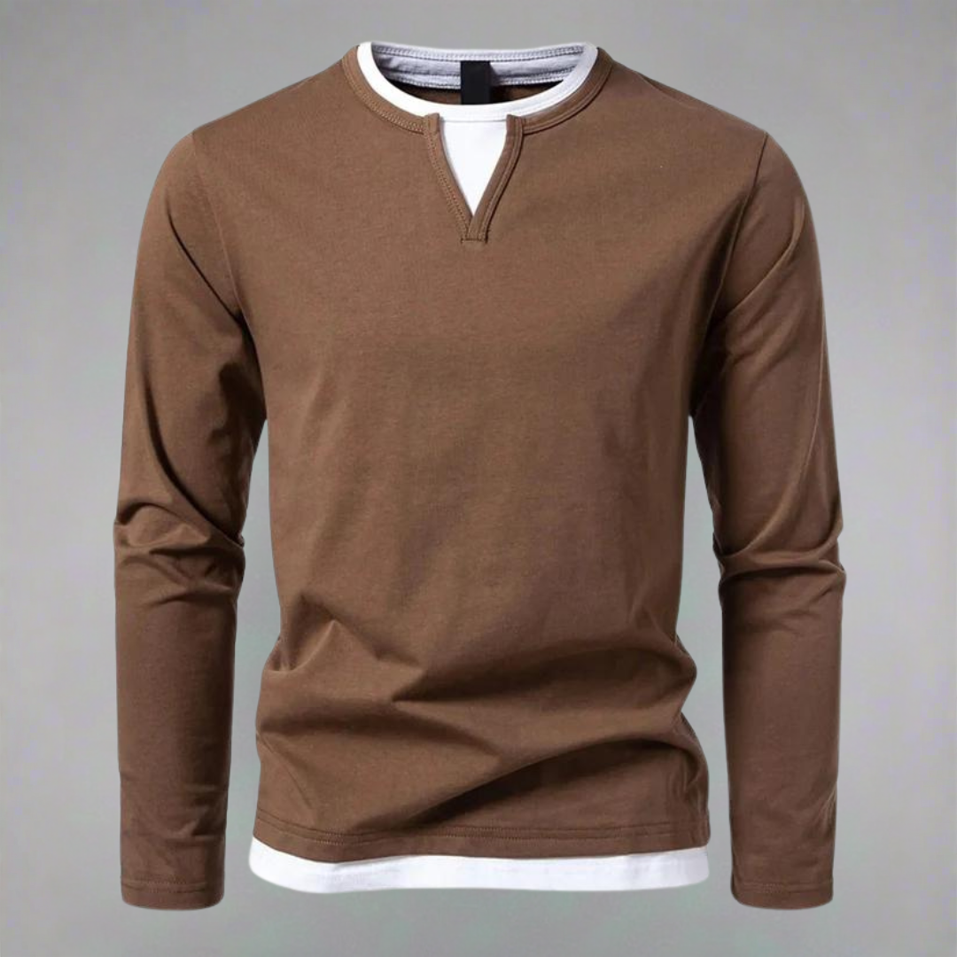 Ryan® - Long-sleeved V-neck Sweater