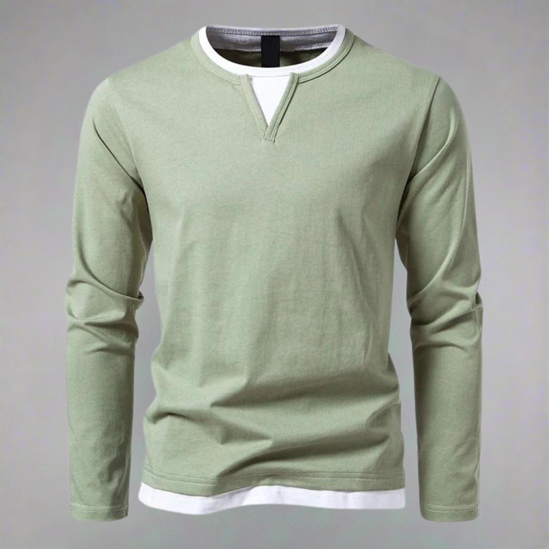 Ryan® - Long-sleeved V-neck Sweater