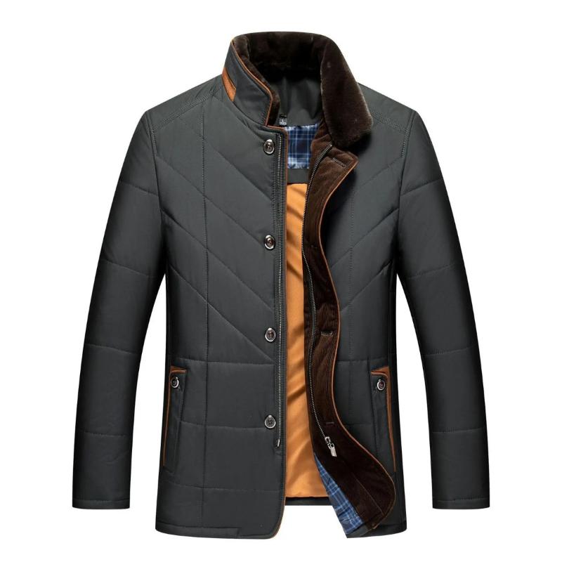 Tristan | Men's stand collar winter jacket