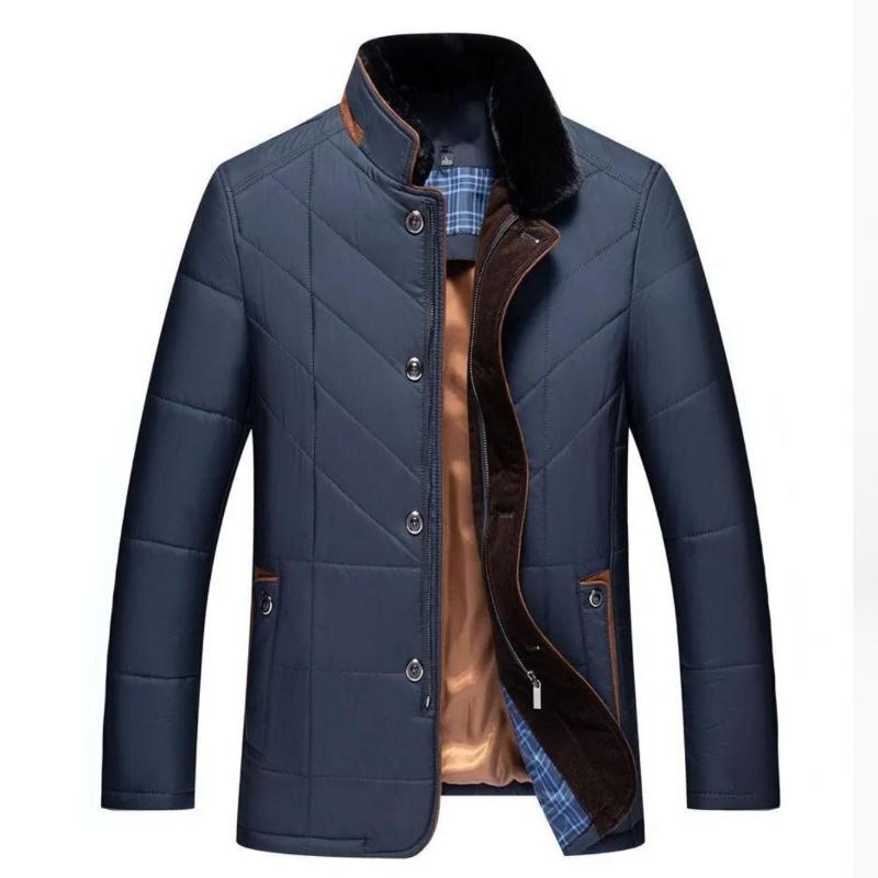 Tristan | Men's stand collar winter jacket