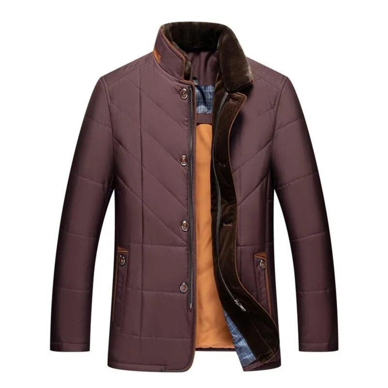 Tristan | Men's stand collar winter jacket